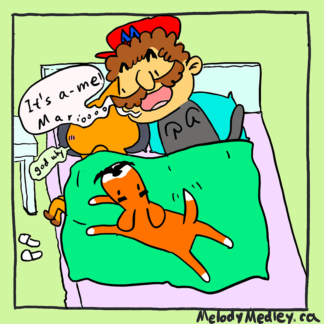 Give her a mushroom